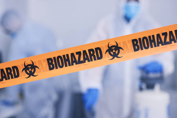 Professional Biohazard Cleanup technician working in Osceola, NE